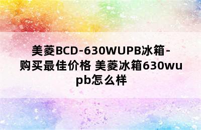 美菱BCD-630WUPB冰箱-购买最佳价格 美菱冰箱630wupb怎么样